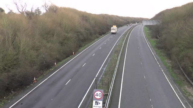 Almost 1,700 lorry drivers not fined for A20 speeding
