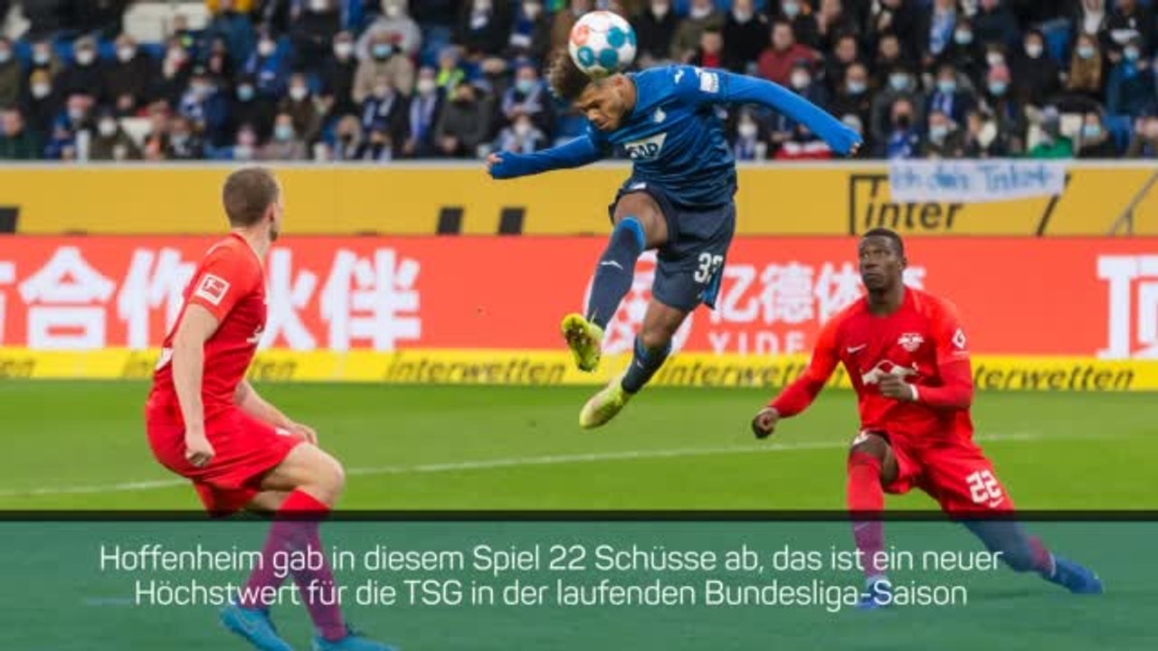Fakten-Report: Leipzig gegen Hoffenheim chancenlos