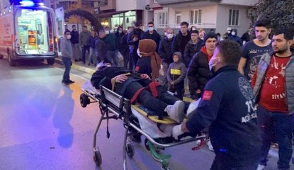 Su kanalına uçan araçta 3 kişi yaralandı