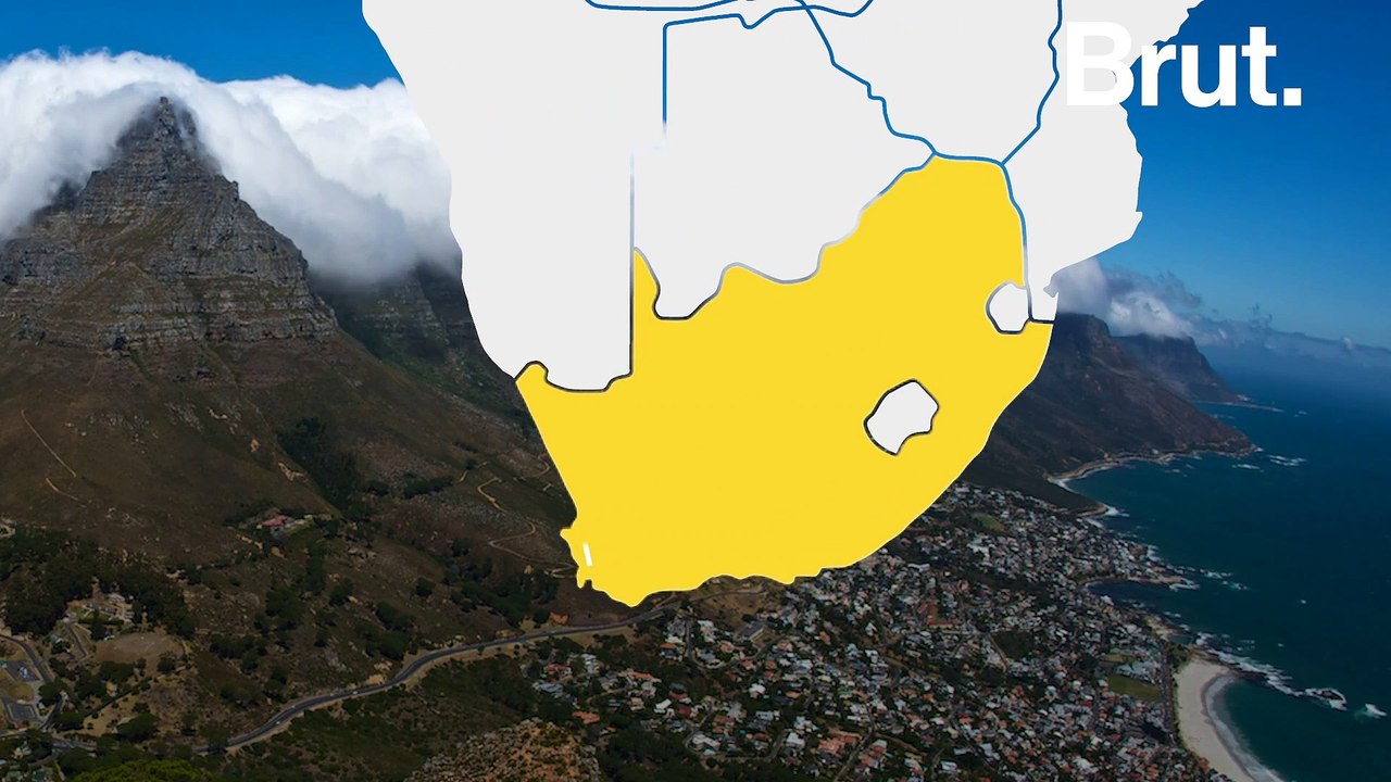 Les cascades de nuages de la Montagne de la Table