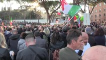 Roma, in 3mila al Circo Massimo a sit-in contro il Green pass