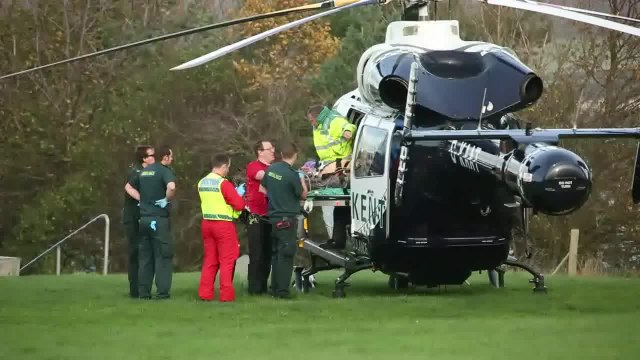 Man fighting for life after collapsing on bus