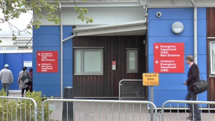 Hospital A&E struggling to cope
