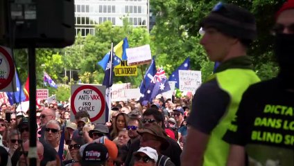 Australie: manifestations pro et anti-vaccination