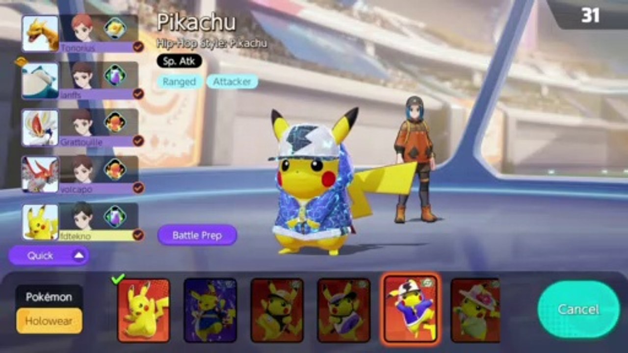 Pokemon Unite Pikachu her zamanki gibi muhteşem