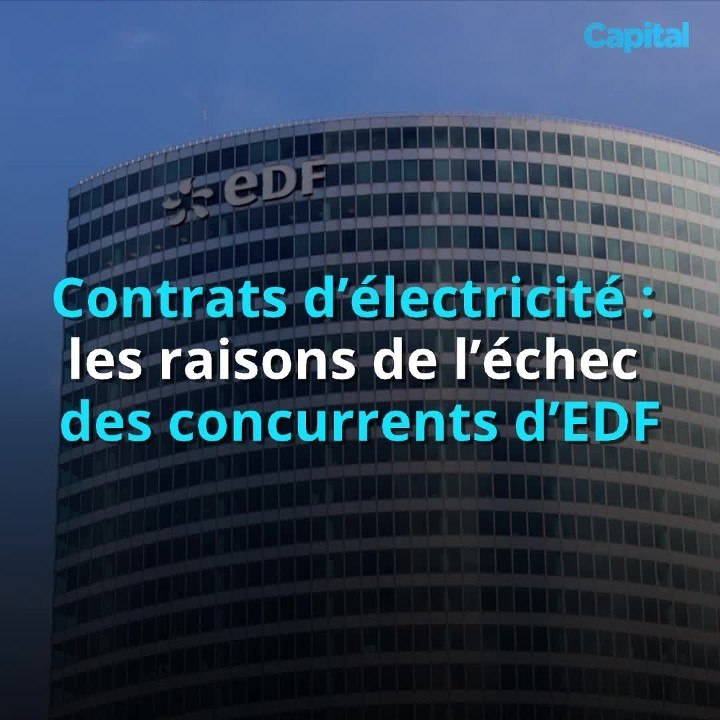 Contrats d’électricité : les raisons de l’échec des concurrents d’EDF (1)