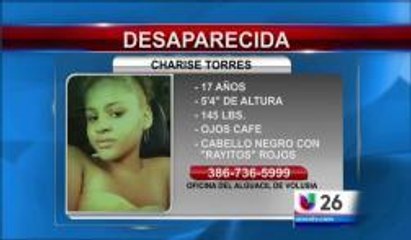 Volusia: Continúa búsqueda de Charise Torres