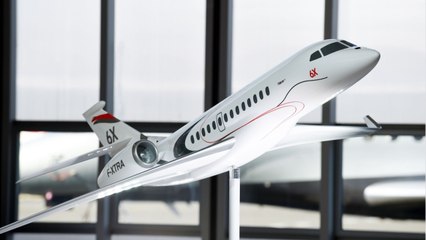 Le Falcon 6X de Dassault réussit son premier vol