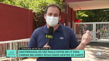 DEBATE TRETA! O São Paulo vai cair para a segunda divisão? Torcida uniformizada entra no CT para cobrar melhores resultados do Tricolor nessa reta final do Brasileirão. #JogoAberto