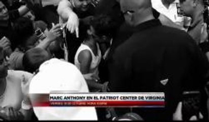 Marc Anthony se presenta en Virginia