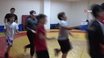 Genç güreşçiler Türkiye Şampiyonası'na hazırlanıyor