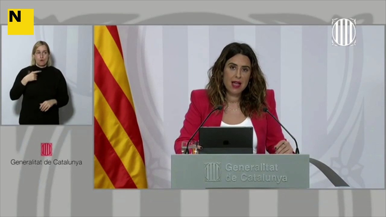 La portaveu del Govern, Patrícia Plaja, diu que l'executiu respecta les decisions i funcionament de la CUP, però lamenta la decisió de la seva militància de presentar una esmena a la totalitat als pressupostos