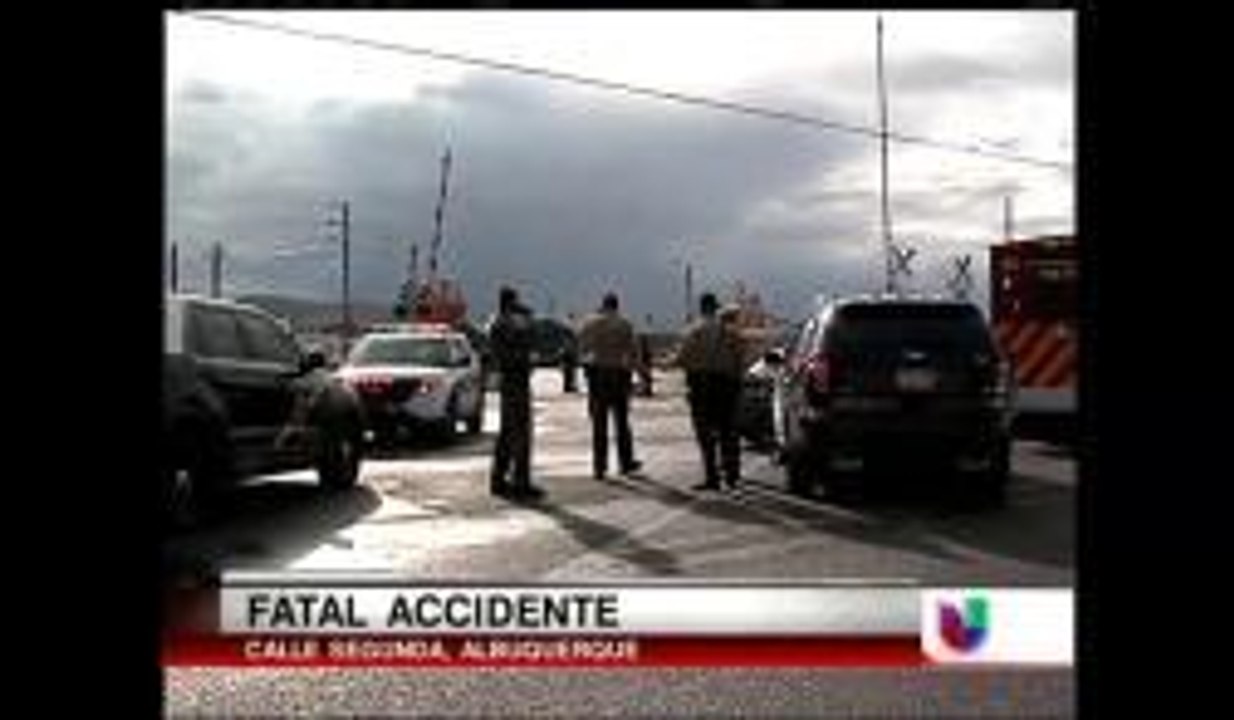 Fatal Accidente Rail Runner en Albuquerque