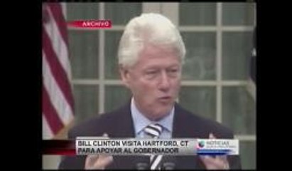 Bill Clinton visita Hartford
