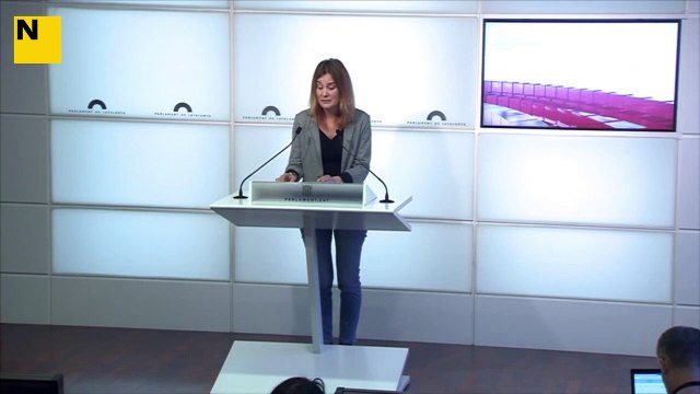 Jéssica Albiach (En Comú Podem) s'obre a negociar els pressupostos independentment de que faci la resta però avisa: Si no rebem trucada del Govern, presentarem esmena a la totalitat
