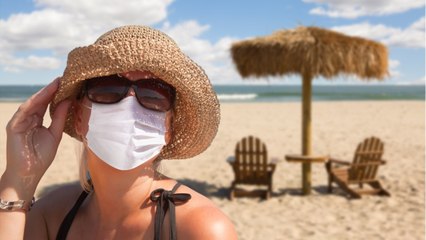 Les plages où le masque n'est pas obligatoire en France