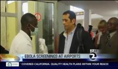 Airport Ebola Screenings Now Underway