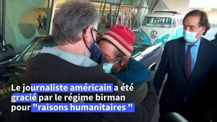 Le journaliste Danny Fenster de retour aux Etats-Unis après sa libération de Birmanie