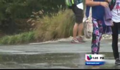 Secuelas de la tormenta eléctrica en el área metropolitana