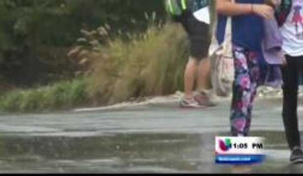 Secuelas de la tormenta eléctrica en el área metropolitana
