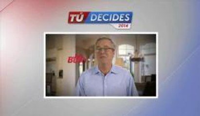 Tú Decides: Jeb Bush respalda a Scott