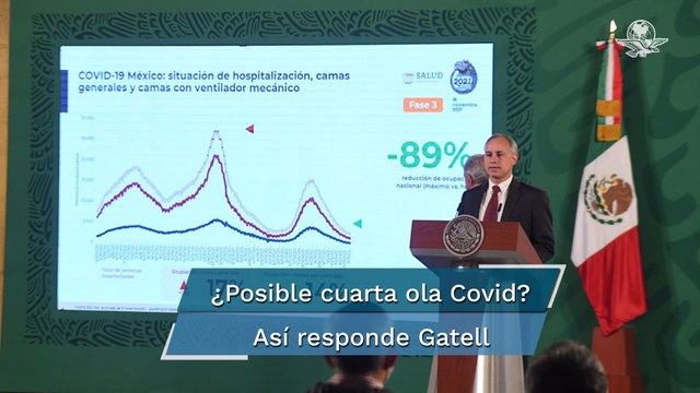 México, con capacidad de reconversión hospitalaria ante posible cuarta ola de Covid: López-Gatell
