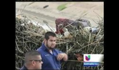 Encuentran un cuerpo amarrarlo y cubierto por una sábana en Mexicali
