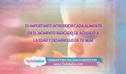 Todobebé: La buena alimentación