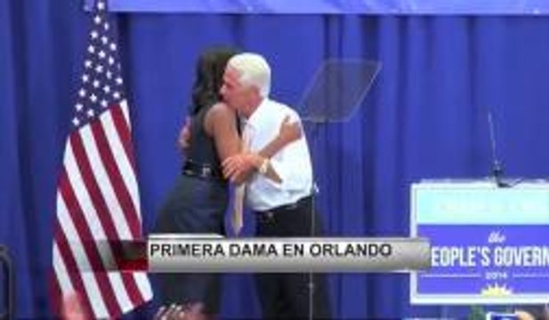 Michelle Obama visita Orlando