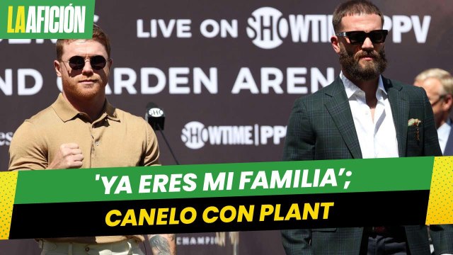 Ya eres mi familia y siento mucho tus pérdidas'; revelan audio del Canelo con Plant