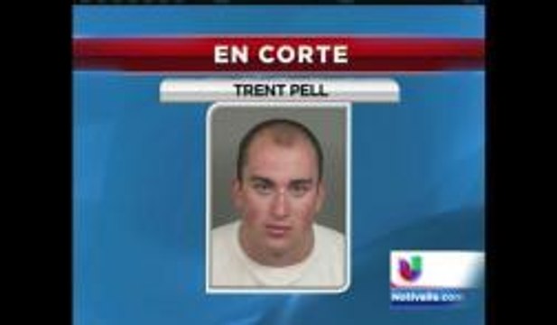 El ex beisbolista Trent Pell se presentó en Corte