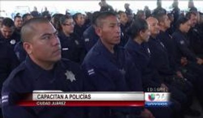 Regresan a la escuela policías de Juarez para que no cometan errores.