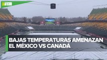 ¡Una congeladora! El gélido clima que le espera al Tri en Canadá