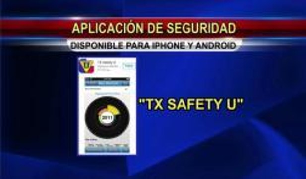 Aplicación TX Safety U para teléfonos inteligentes