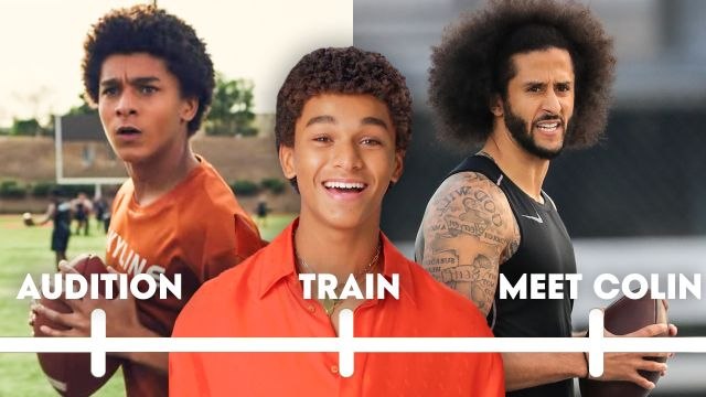 How Jaden Michael Transformed Into Young Colin Kaepernick