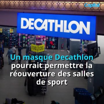 Un masque Decathlon pourrait permettre la réouverture des salles de sports (2)