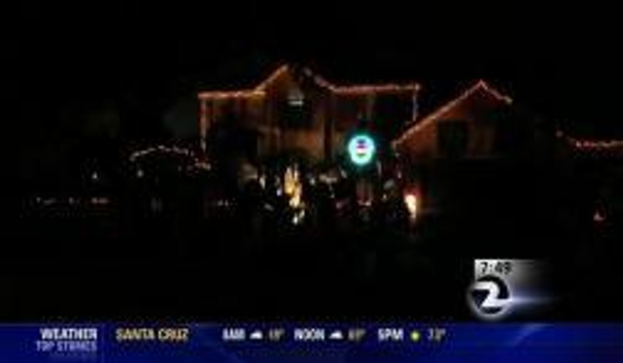 Over The Top Halloween Light Show