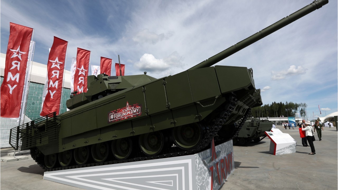 Plus Gros Char D Assaut Du Monde Le prototype du puissant char russe Armata testé en Syrie - Capital.fr