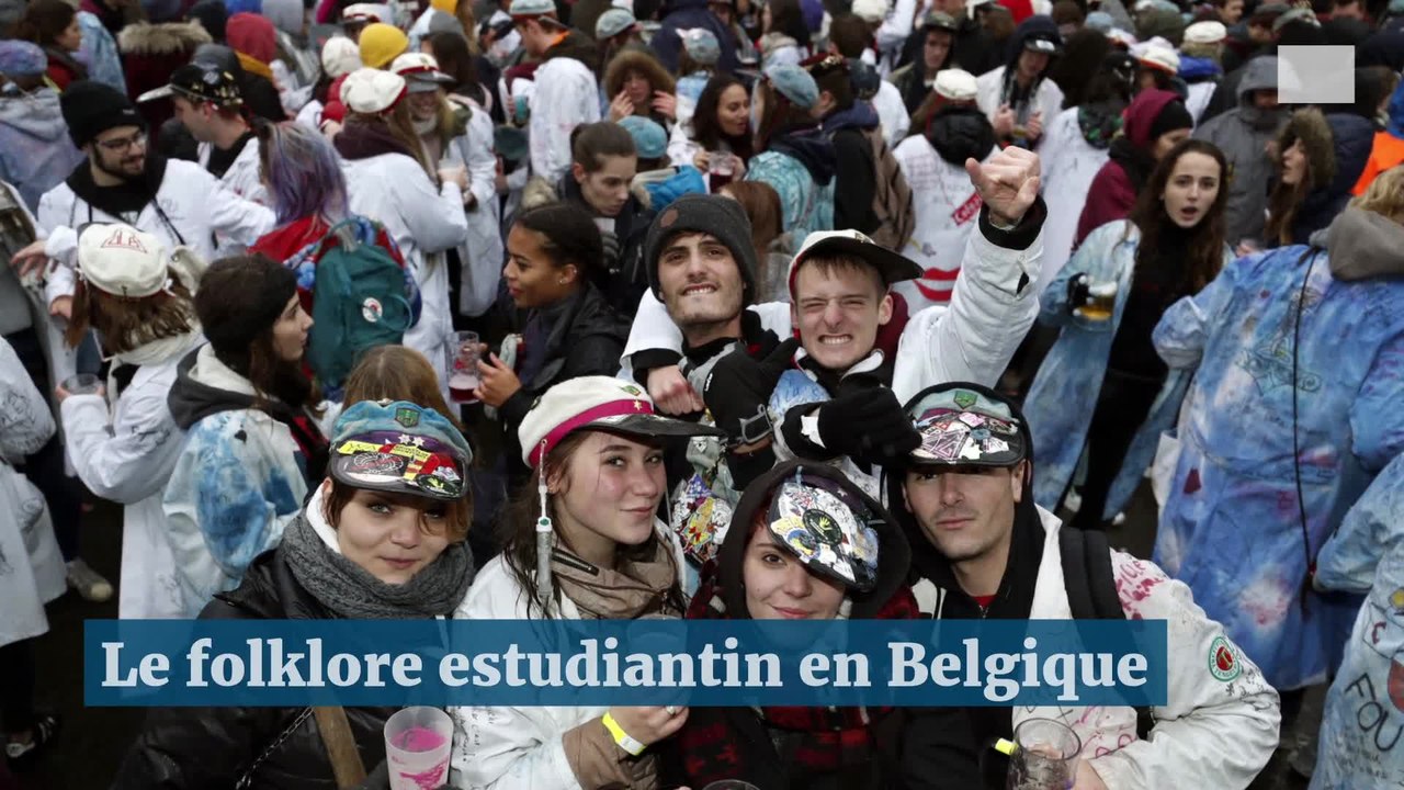Le folklore estudiantin en Belgique