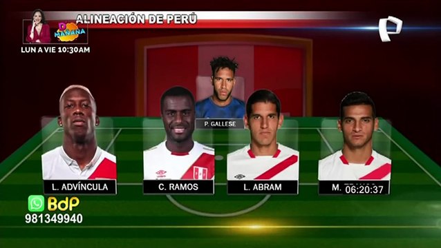 Perú vs. Venezuela: esta sería la alineación a la que apostaría Gareca para partido de hoy