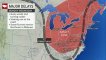 Storm could cause major travel delays ahead of Thanksgiving