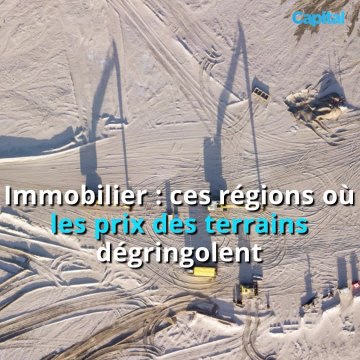 Immobilier : ces régions où les prix des terrains dégringolent (1)