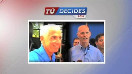 Tú Decides: Charlie Crist y Rick Scott visitan Orlando