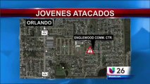 Jóvenes atacados en Orlando
