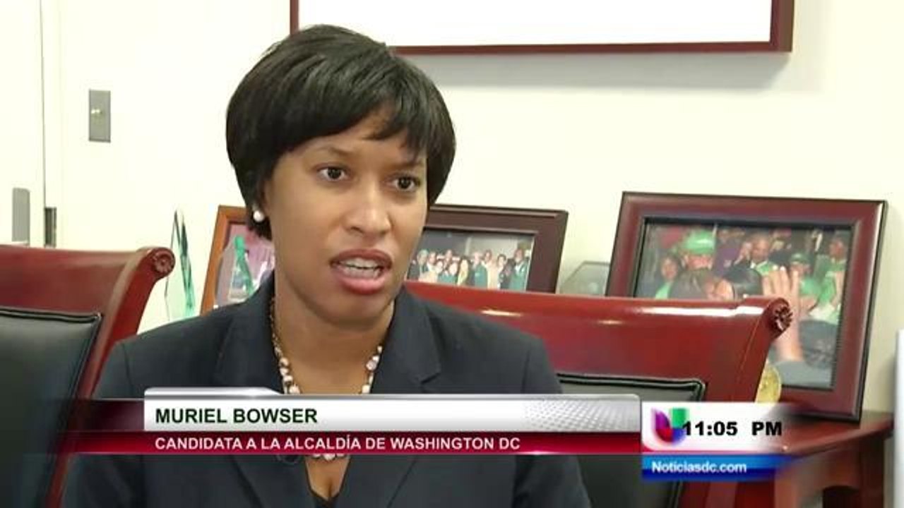 Muriel Bowser presenta su plan de gobierno