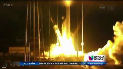 Explota cohete de la Nasa