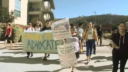 Estudiantes marchan y piden frenar ataques sexuales