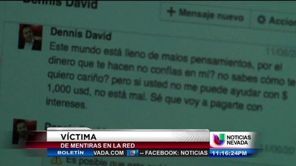 Evite ser engañado en las redes sociales.