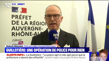 Pascal Mailhos, préfet de la région Auvergne-Rhône-Alpes, sur l'insécurité à La Guillotière: "Sur les personnes interpellées, 40% sont des mineurs"