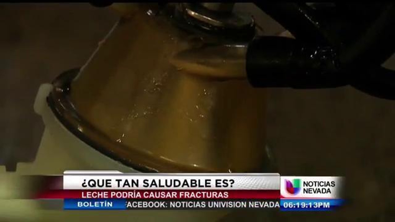 La leche podría ser dañina